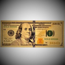 2 Stück Souvenier 100 Dollar