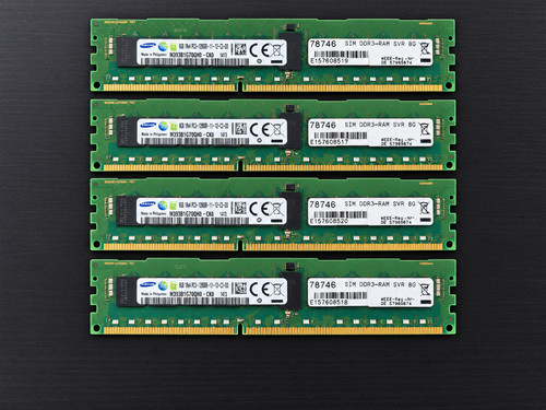 32gb ddr3 ecc reg - 8gb),