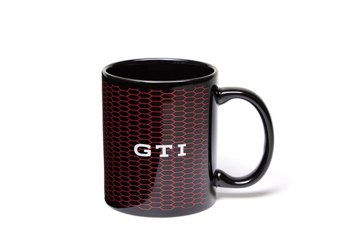 Gti tasse schwarz mug - vw,