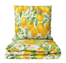 Bettwäsche Baumwolle Orangen