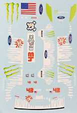 Decal Ford Fiesta Monster, Ken Block 2012, 1:43