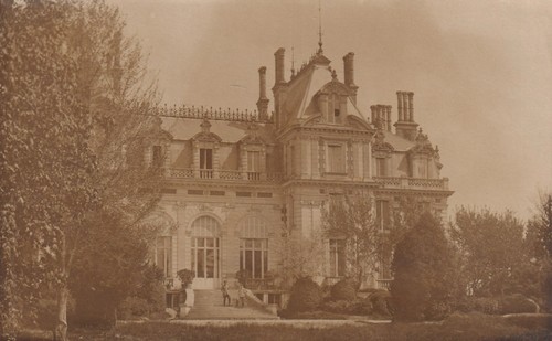 Foto schloß in - ak,