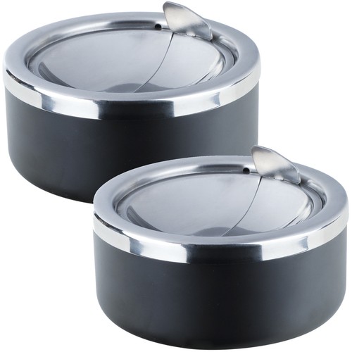Klapp aschenbecher - 2x, klapp-aschenbecher