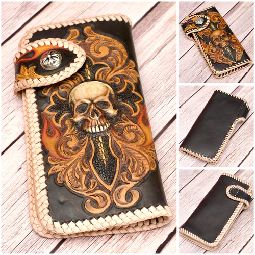 Börse wallet sheridan skull - börse,