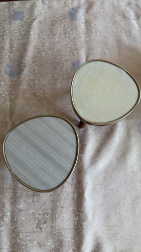 Kleine vintage blumenhocker - vintage,