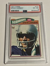1977 Topps Steve Largent PSA 6