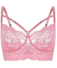 Damen Bustier Gr. 100C 100D 52/54 Neu Rosa