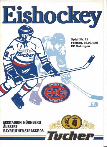 Ehc nürnberg ec ratingen - 80,