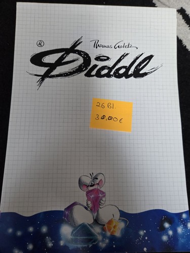 Diddl block rarität - diddl,