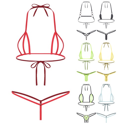 Damen sexy mini bikini - mini, bh