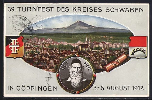 Göppingen turnfest - ak,