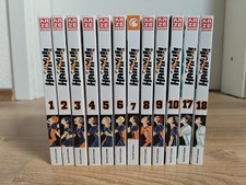 Haikyuu Mangas 1-10 + 17 & 18