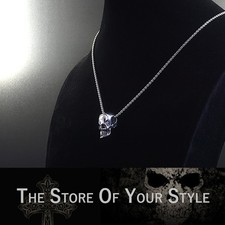 Halskette Totenkopfkette