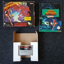 Super Metroid in Big Box OVP mit Spieleberater Super Nintendo SNES Spiel Boxed