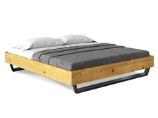 Kufenbett Massivholzbett Bett