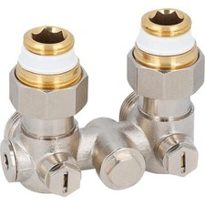 Einrohr-Hahnblock für