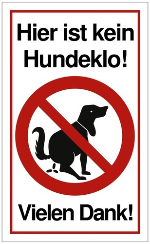 Hier ist kein hundeklo - ⭐,