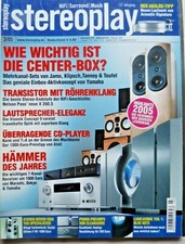 STEREOPLAY 3/05,CLEARAUDIO BALANCED REFERENCE,SMARTPHONO,KLIPSCH RF 10,RC 25,RW8