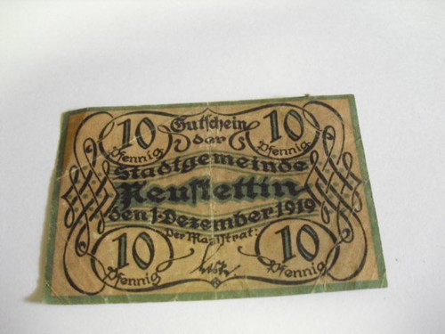 Notgeld gutschein der - notgeld,