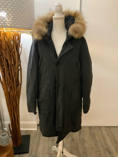 Blonde parka wintermantel - blonde,