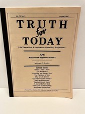 Truth For Today Magazine Issue