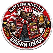 Union berlin aufnäher - berlin, patch