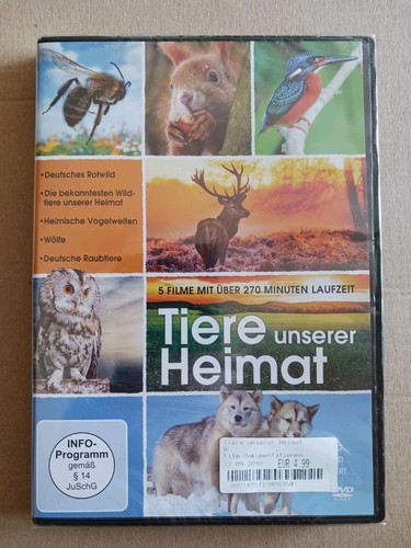 Tiere unserer heimat - unserer, [dvd]