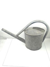 alte DDR verzinkte Gießkanne Zinkgießkanne Garten Landhaus shabby Deko BAT RETRO