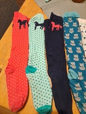  Topolino Gr. 39 42 Kniestrümpfe 5 x Pferde Wald Herzen Top