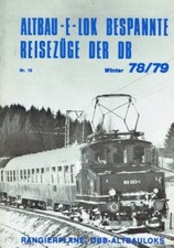 - Altbau-E-Lok bespannte Züge