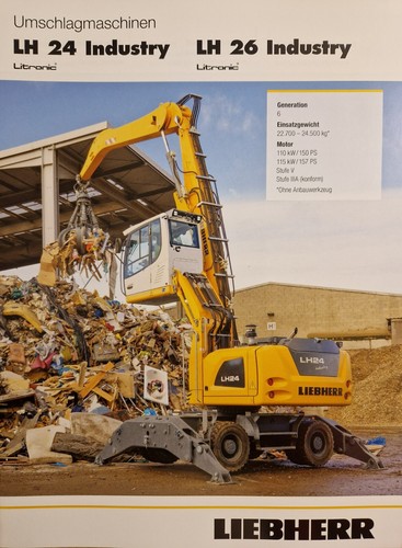Liebherr umschlagmaschine - liebherr,