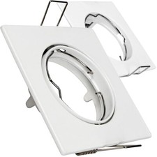 Weiße Einbaurahmen Spot GU5,3