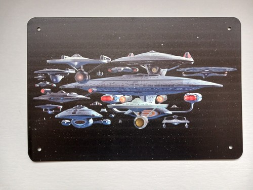 Star trek blechschild 30 - star,