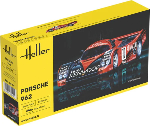 Heller porsche 962 kit - 962,