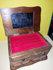 Schmuckkästchen Holz Antik
