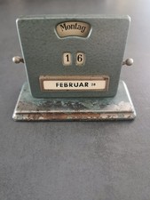 Ewiger Kalender Von JAKOB Maul (Bauhaus, Art-Deko) 