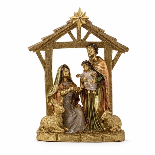Weihnachtskrippe weihnachtlich