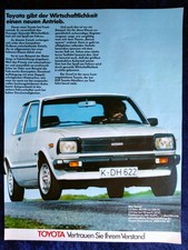 Toyota Tercel, originale