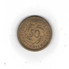 50 Rentenpfennig, 1923 J