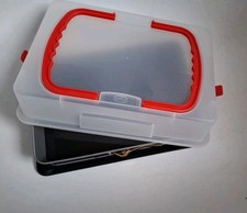 Dr. Oetker Backblech Back&Go mit Transporthaube 29 x 42 cm Kuchenblech