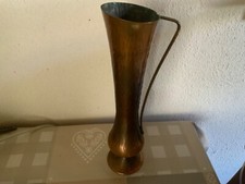 Vase Kupfer Henkelvase Griff