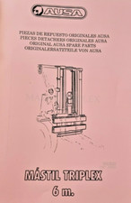 AUSA Original Ersatzteilbuch - Triplex-Mast 6m - GB E F D