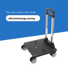 Rucksack Trolley, Kinder Schulranzen Trolley Faltbarer Handwagen Schulrucksack