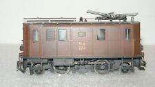 Ferro Suisse, Ellok Ge 2/4 # 222 der RhB, Messing-Handarbeitsmod., H0m, neuw.