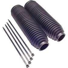 ProGrip Faltenbälge Faltenbalg Satz für Honda XL XR 600 NX 650 Schwarz 350X42 mm