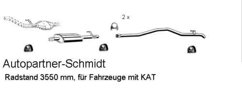 Auspuff auspuffanlage für - auspuff,