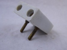 Porzellan Stromdieb Adapter Steckdose Stromdieb Verteiler alt antik