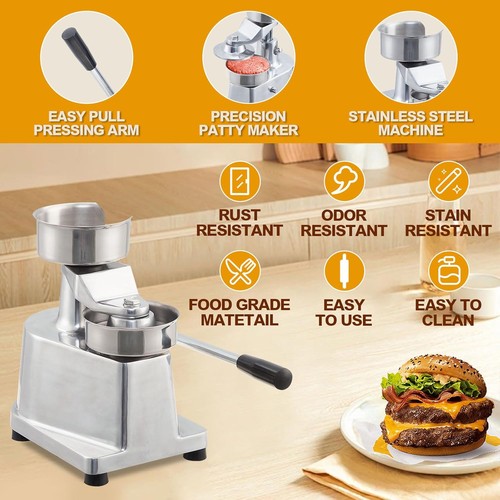 15cm kommerzielle burgerpresse - 15cm,