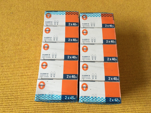 Glühbirnen osram 40 - x, watt