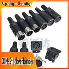 DIN-Steckverbinder 3 polig 4